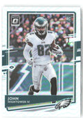 John Hightower IV Donruss Optic - Holo 128 2020 Philadelphia Eagles