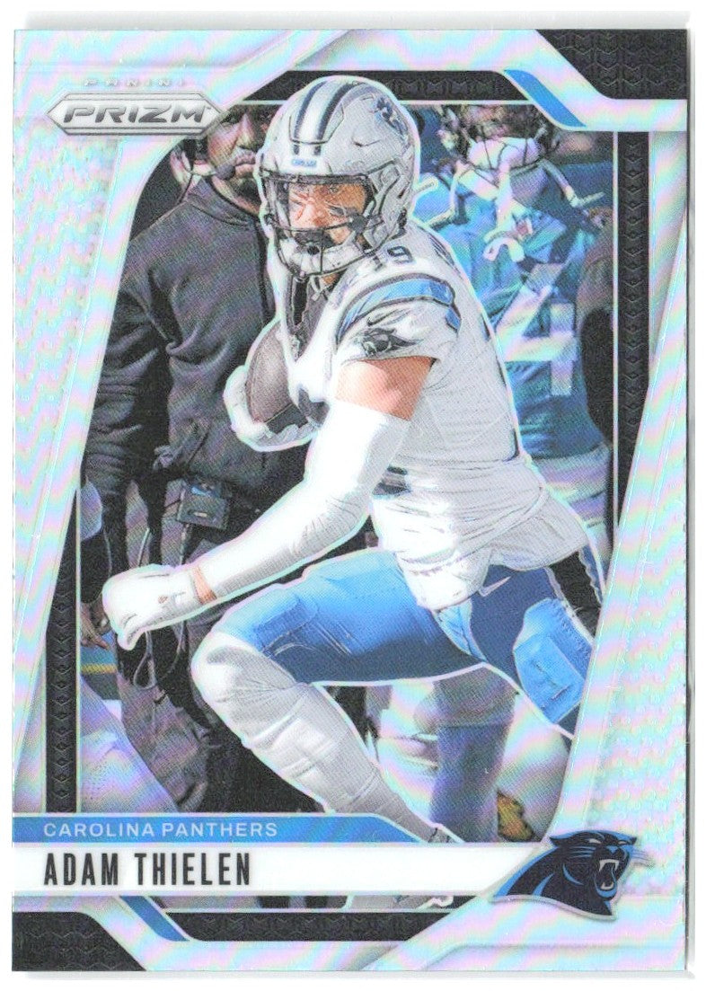 Adam Thielen Panini Prizm - Silver 39 2024 Carolina Panthers