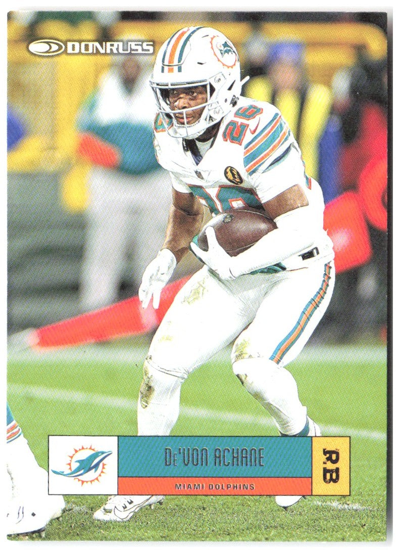 De’Von Achane Donruss - Retro 2005 R05-DVA 2025 Miami Dolphins