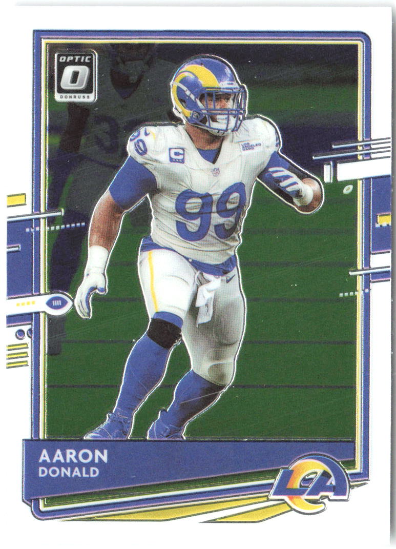 Aaron Donald Donruss Optic 58 2020 Los Angeles Rams