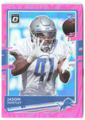 Jason Huntley Donruss Optic - Pink 104 2020 Detroit Lions