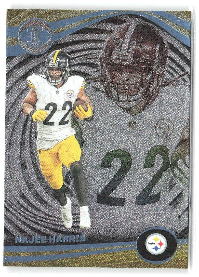 Najee Harris Panini Illusions Dots Trophy Collection 88 2023 Pittsburgh Steelers