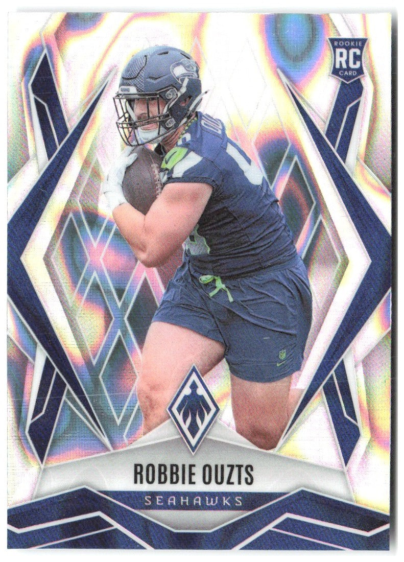 Robbie Ouzts Panini Phoenix - Silver Lava Prizm 224 2025 Seattle Seahawks
