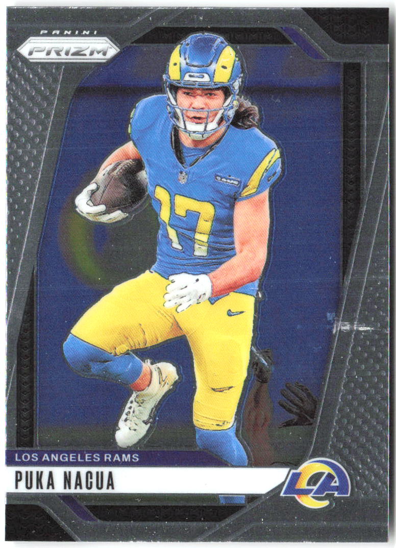 Puka Nacua Panini Prizm 168 2024 Los Angeles Rams