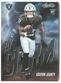 Ashton Jeanty Panini Absolute - By Storm 1 2025 Las Vegas Raiders