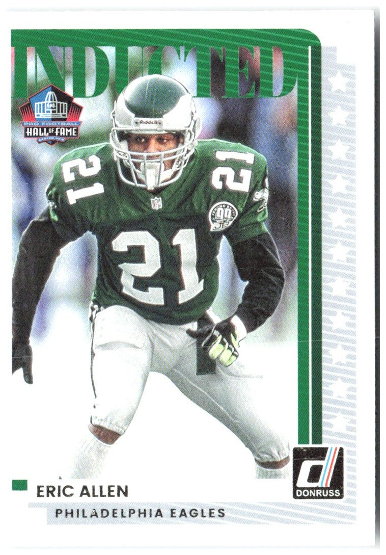 Eric Allen Donruss - Inducted I-EAN 2025 Philadelphia Eagles