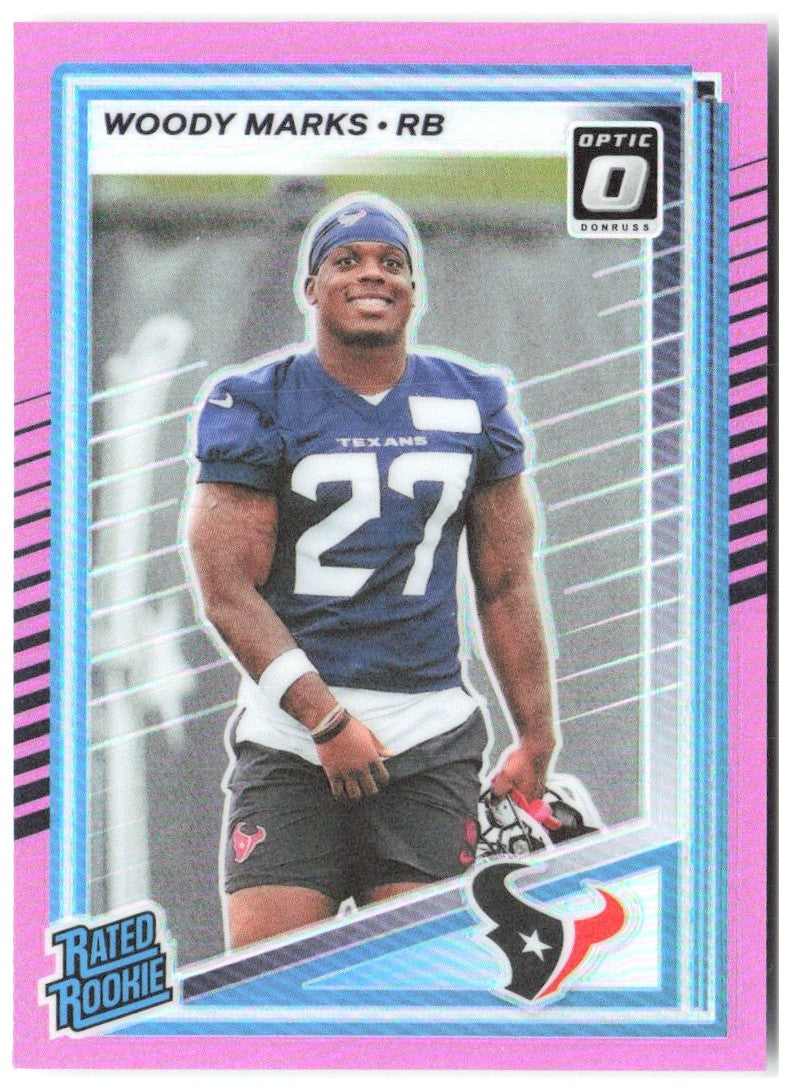 Woody Marks Donruss Optic - Pink 288 2025 Houston Texans