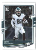 John Hightower IV Donruss Optic 128 2020 Philadelphia Eagles RC