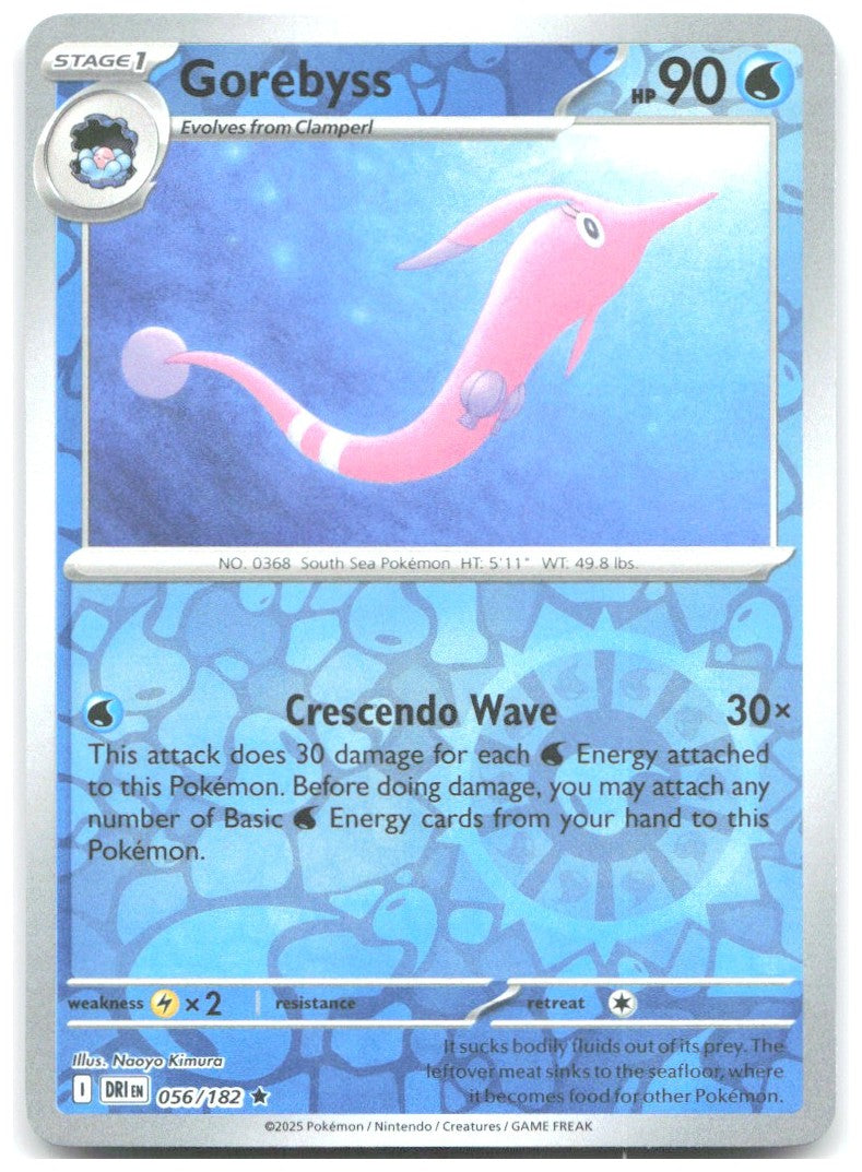 Gorebyss Reverse Holo Rare SV10 Destined Rivals 056/182 NM Naoyo Kimura