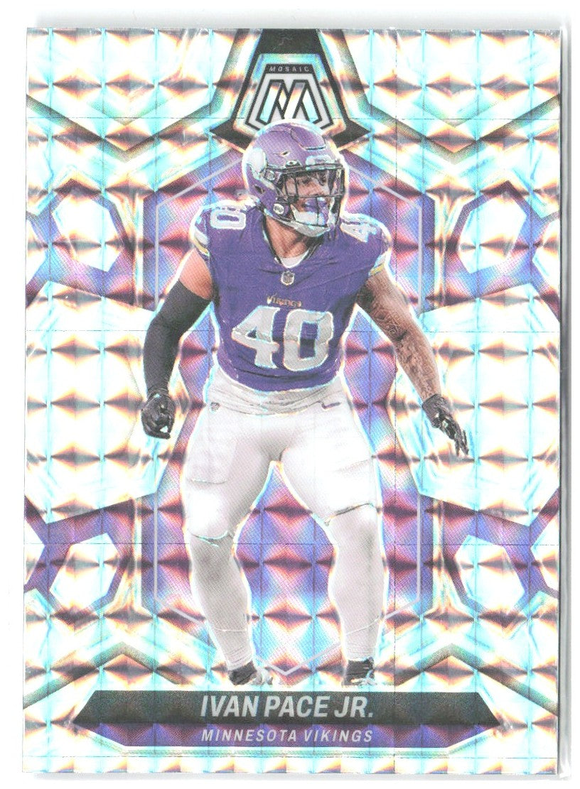 Ivan Pace Jr. Panini Mosaic - Mosaic 146 2024 Minnesota Vikings