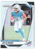 Jaylen Wright Panini Prizm - Silver 348 2024 Miami Dolphins