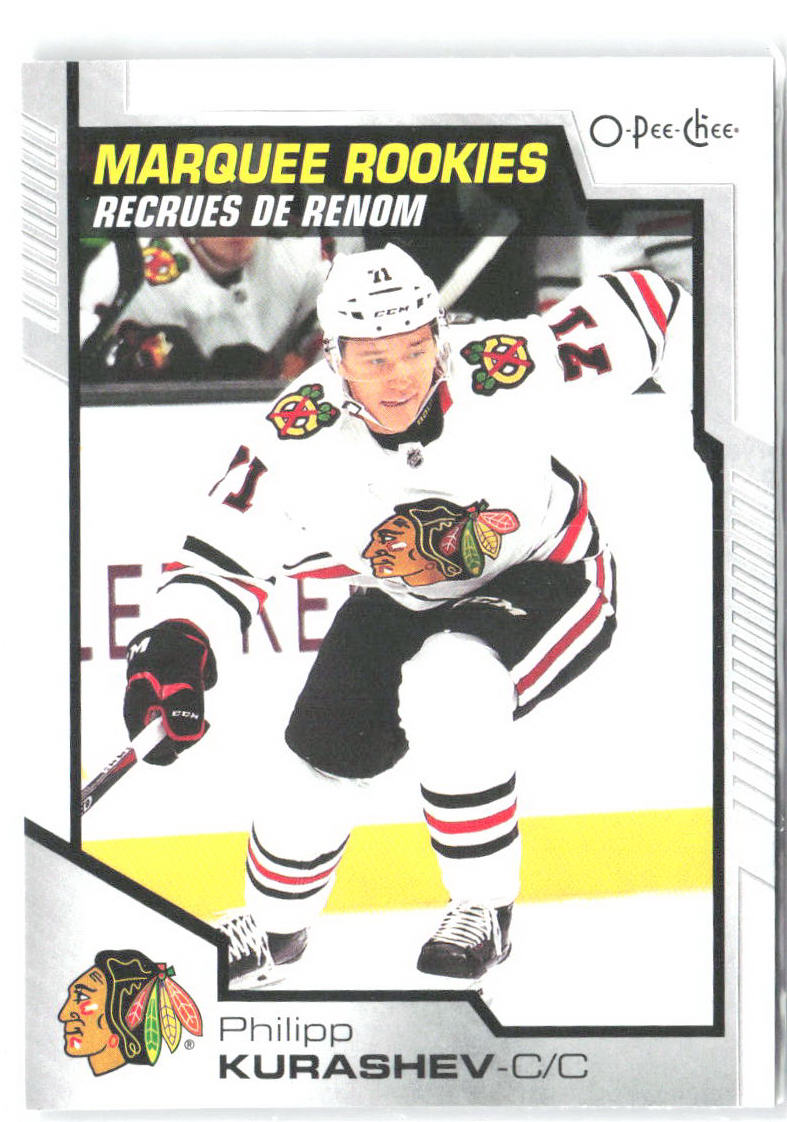 Philipp Kurashev Upper Deck O-Pee-Chee Update 620 2020-21 Chicago Blackhawks RC