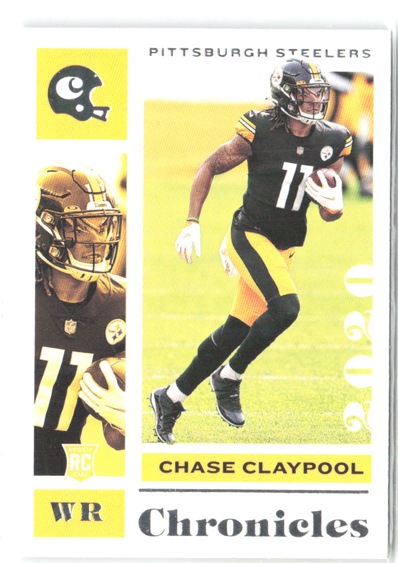 Chase Claypool Panini Chronicles 79 2020 Pittsburgh Steelers RC