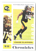 Chase Claypool Panini Chronicles 79 2020 Pittsburgh Steelers RC