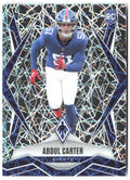 Abdul Carter Panini Phoenix - Silver Lazer Prizm 177 2025 New York Giants
