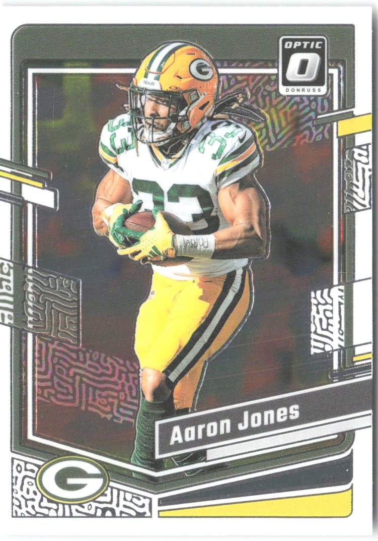 Aaron Jones Donruss Optic 63 2023 Green Bay Packers