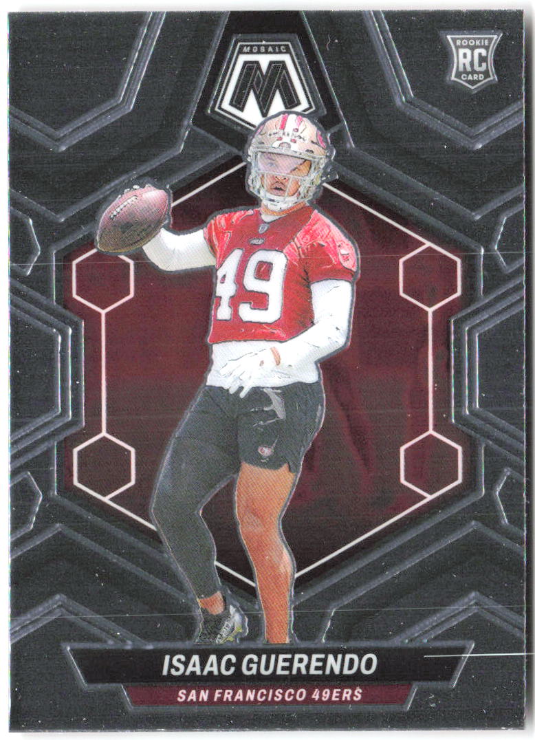 Isaac Guerendo Panini Mosaic 388 2024 San Francisco 49ers RC
