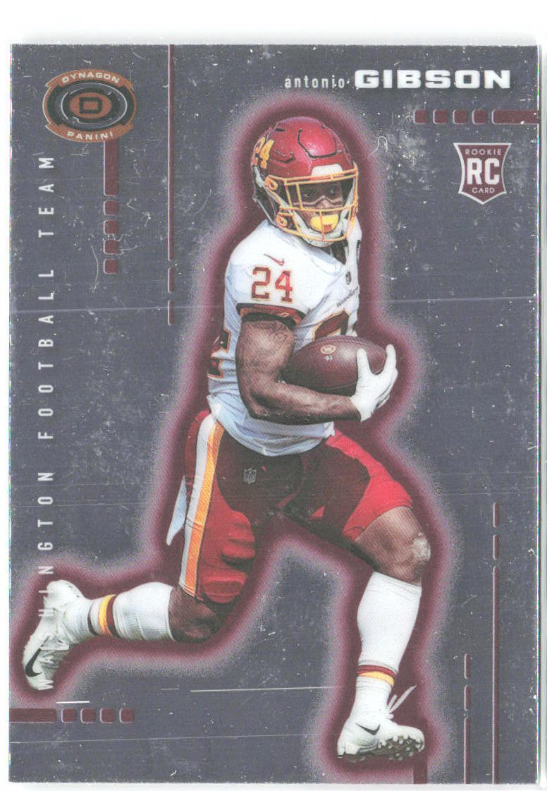 Antonio Gibson Panini Chronicles - Dynagon Rookies D-18 2020 Washington Football Team