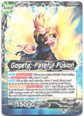 Son Goku & Vegeta // Gogeta Fateful Fusion Vicious Rejuvenation BT12 122 NM