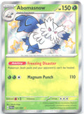 Abomasnow Holo Shiny Rare SV: Paldean Fates 101/091 NM Hitoshi Ariga