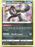 Galarian Obstagoon Holo Rare Champion's Path 37/73 NM Shin Nagasawa