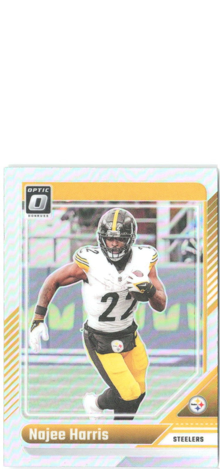 Najee Harris Donruss Optic - Holo 165 2024 Pittsburgh Steelers