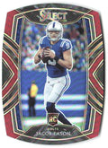 Jacob Eason Panini Select - Red Prizm Die Cut 248 2020 Indianapolis Colts