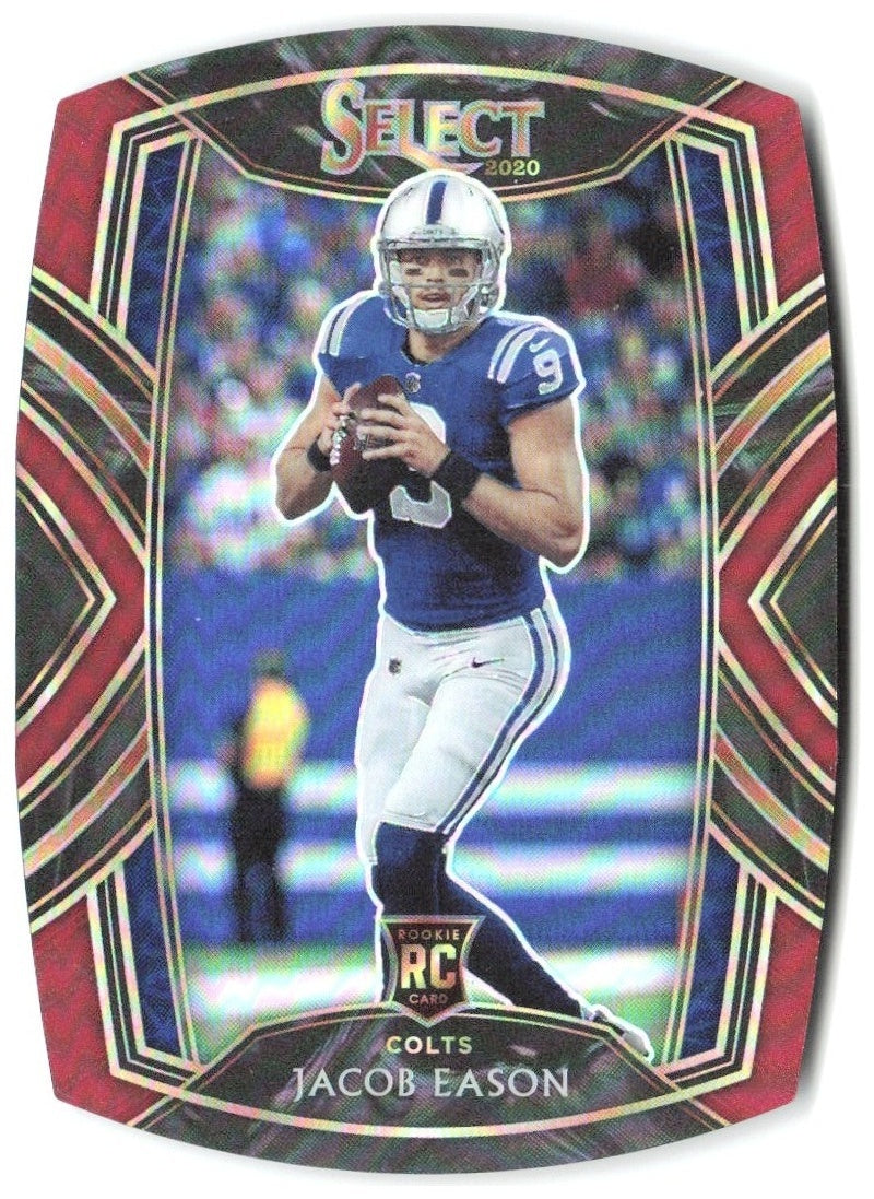 Jacob Eason Panini Select - Red Prizm Die Cut 248 2020 Indianapolis Colts