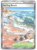 Surfing Beach Holo Ultra Rare ME04 Chaos Rising 114/086 NM AYUMI ODASHIMA
