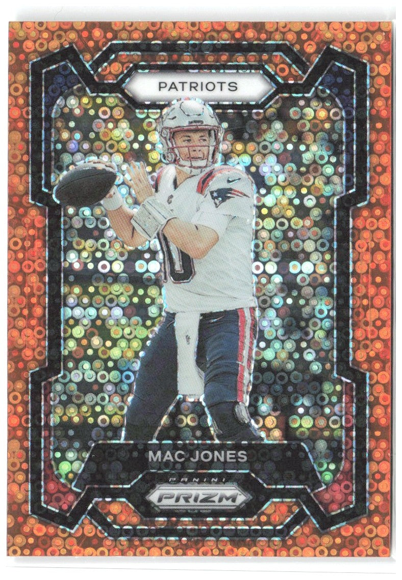 Mac Jones Panini Prizm - Disco 206 2023 New England Patriots