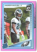 Andrew Mukuba Donruss - Optic Rated Rookies Pink 380 2025 Philadelphia Eagles