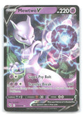 Mewtwo V Holo Ultra Rare Pokemon GO 030/078 NM Nurikobe