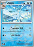 Glaceon Master Ball Pattern Holo Rare SV: Prismatic Evolutions 025/131 NM rika