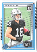 Jack Bech Donruss Optic 211 2025 Las Vegas Raiders RC