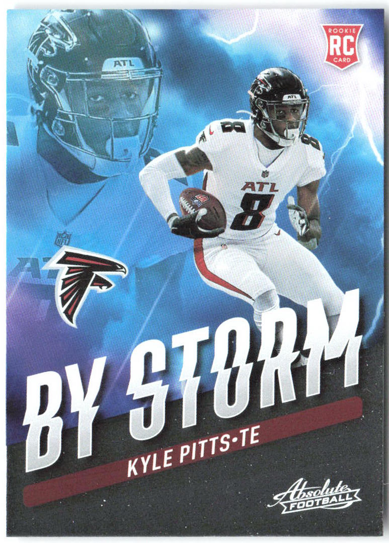 Kyle Pitts Panini Absolute - By Storm BST-4 2021 Atlanta Falcons