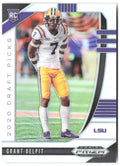 Grant Delpit Panini Prizm Draft Picks - Prizms Silver 153 2020 LSU Tigers