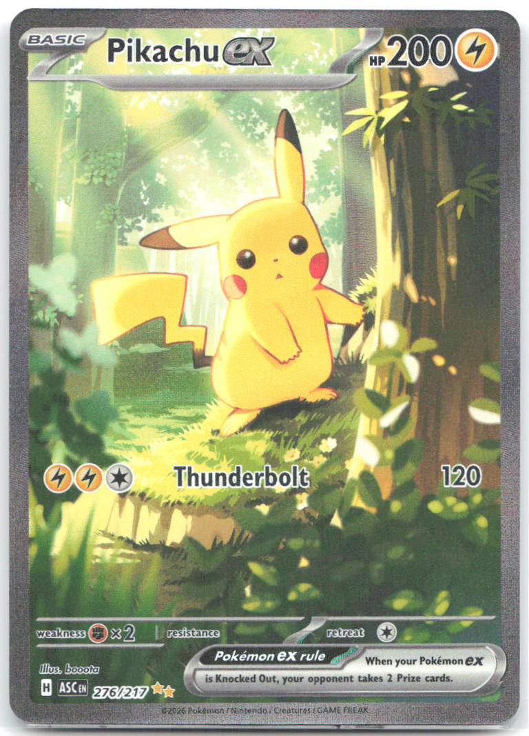 Pikachu ex Holo Special Illustration Rare ME: Ascended Heroes 276/217 NM booota