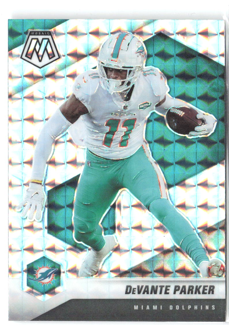 DeVante Parker Panini Mosaic - Prizm 126 2021 Miami Dolphins