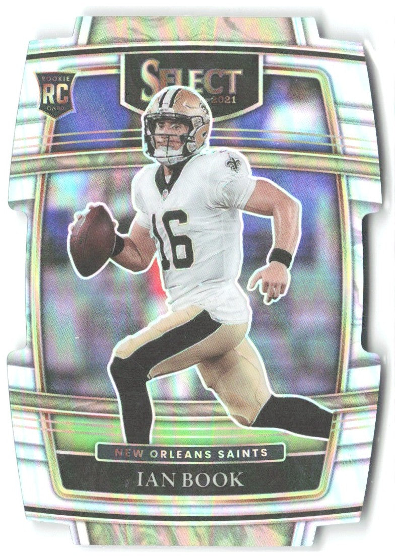 Ian Book Panini Select - Silver Prizm Die Cut 79 2021 New Orleans Saints