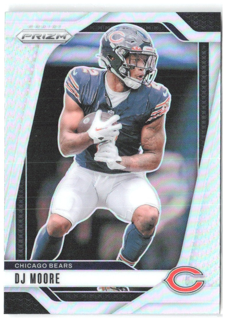 DJ Moore Panini Prizm - Silver 48 2024 Chicago Bears