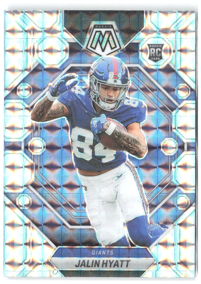 Jalin Hyatt Panini Mosaic - Mosaic 329 2023 New York Giants