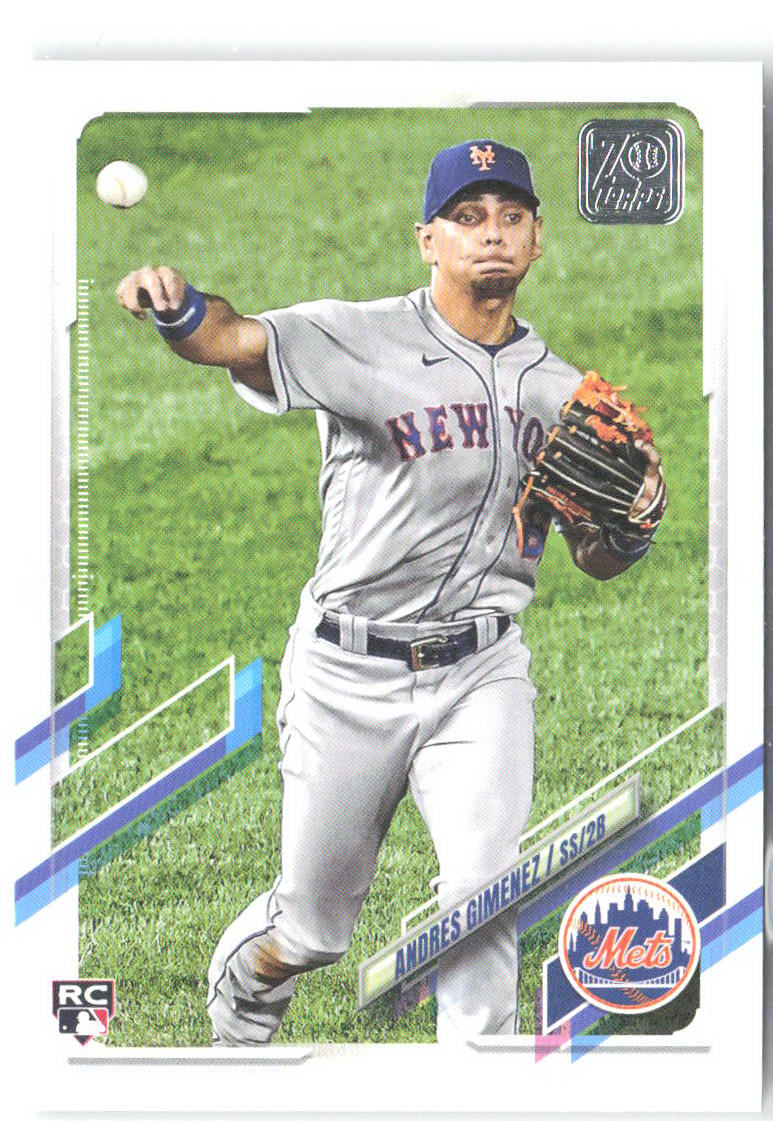 Andres Gimenez Topps 53 2021 New York Mets RC
