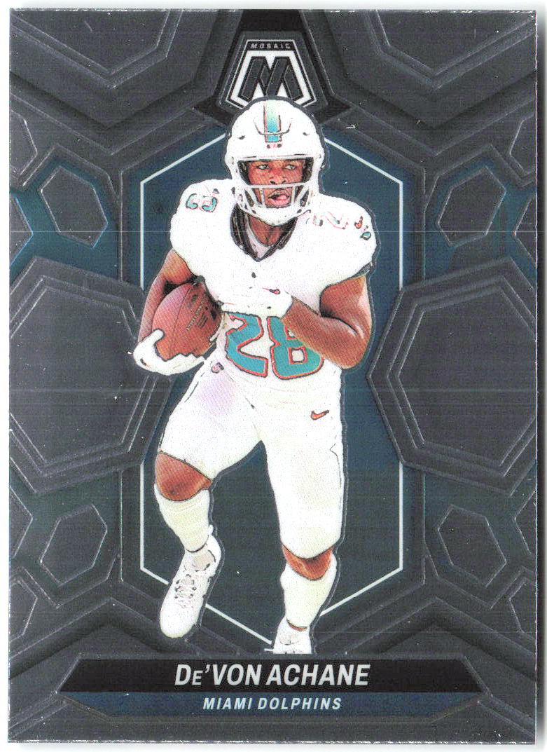 De'Von Achane Panini Mosaic 135 2024 Miami Dolphins