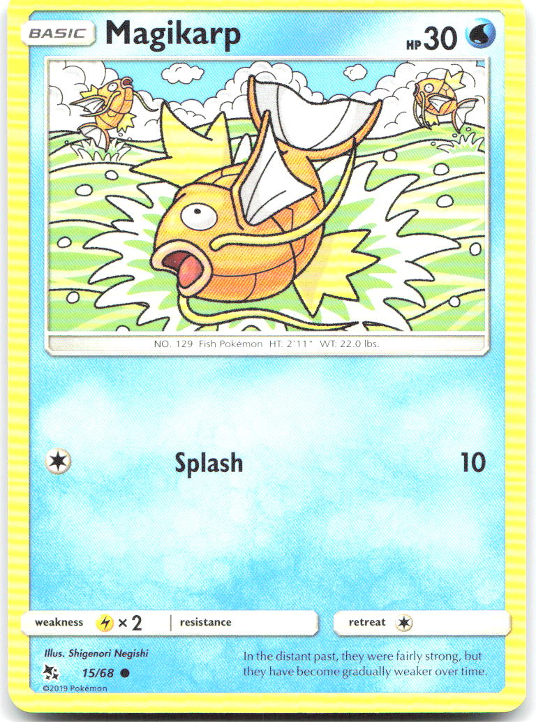 Magikarp Common Hidden Fates 15/68 NM Shigenori Negishi