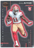 Brandon Aiyuk Panini Chronicles - Dynagon Rookies D-14 2020 San Francisco 49ers