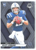Riley Leonard Panini Mosaic 372 2025 Indianapolis Colts RC