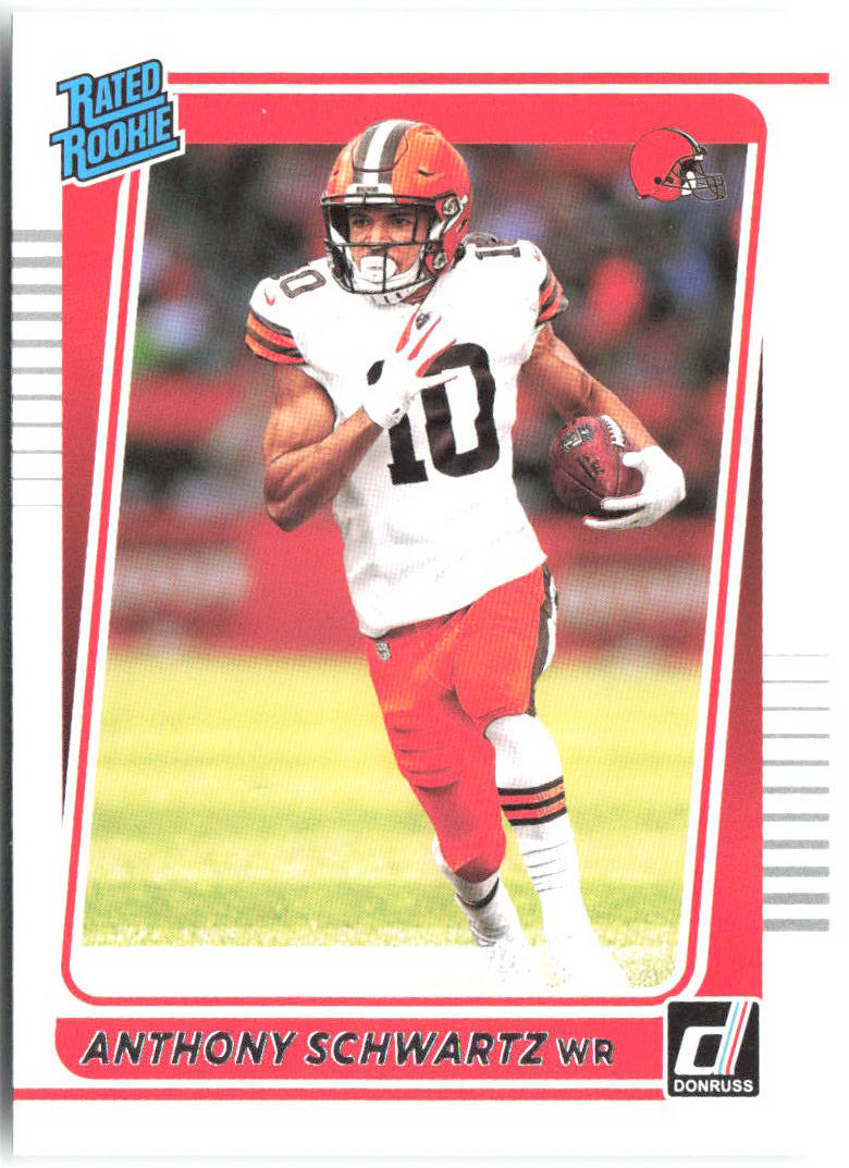 Anthony Schwartz Donruss 282 2021 Cleveland Browns RC