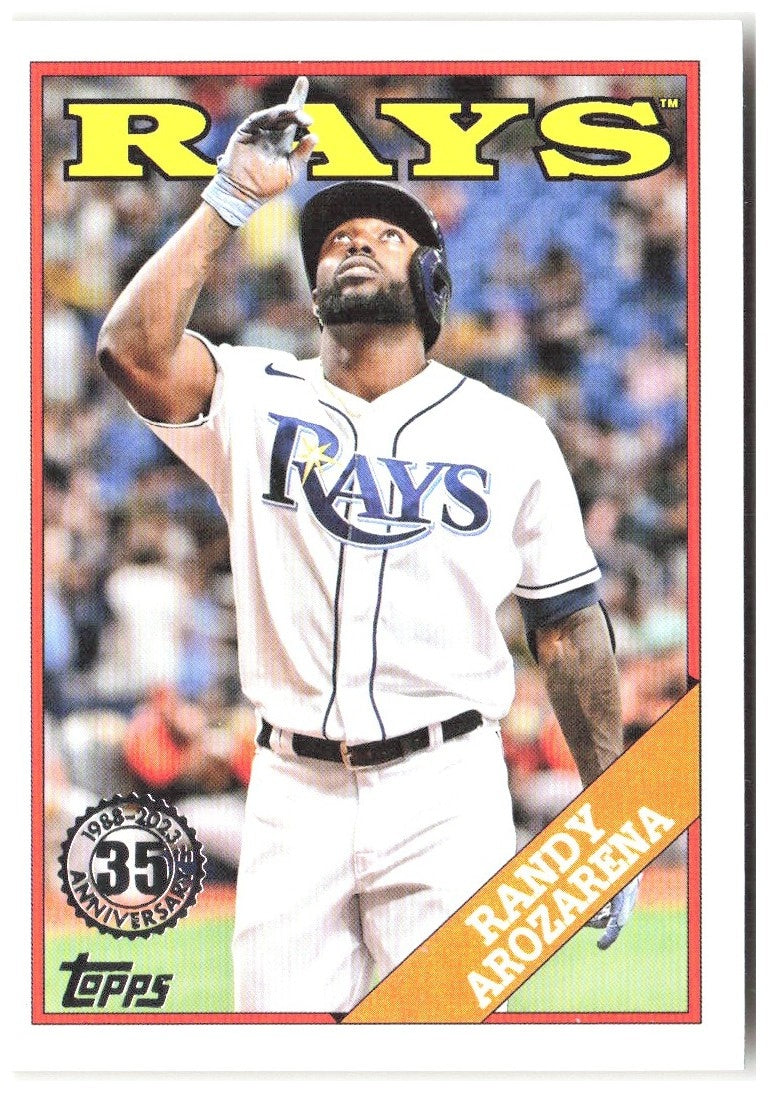 Randy Arozarena Topps 1988 Topps 35th Anniversary (Series One) T88-31 2023 Rays