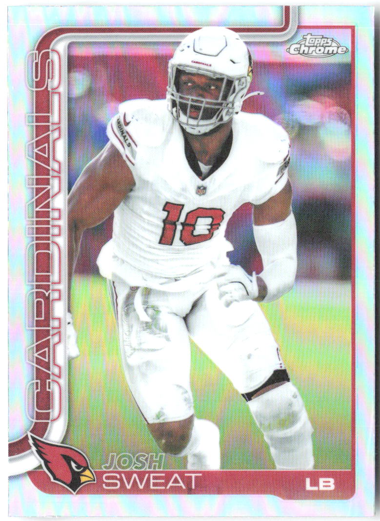 Josh Sweat Refractor Topps Chrome - Refractor 10 NM