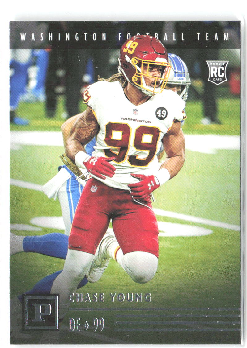 Chase Young Panini Chronicles - Panini PA-35 2020 Washington Football Team